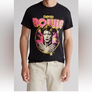 NWT David Bowie Photo Graphic Tee